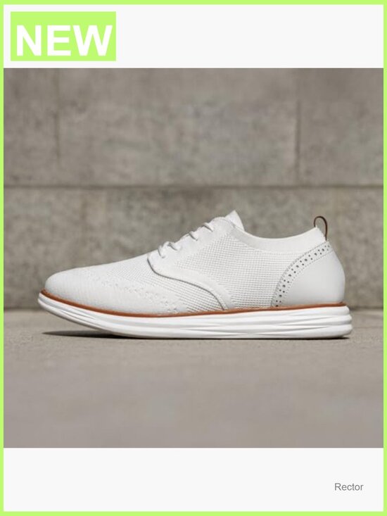 Men\'s Knit Oxfords Sneakers Casual Dress Lace-Up Lightweight Walking Shoes